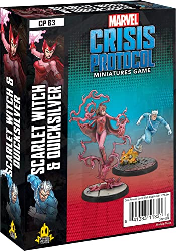 Atomic Mass Games Crisis Protocol - Scarlet Witch & Quicksilver EN