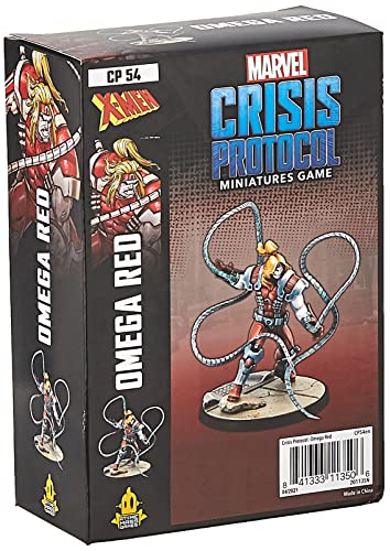 Atomic Mass Games Marvel Crisis Procol - Omega Red EN - Juego de Miniaturas en Inglés (FFGCP54)