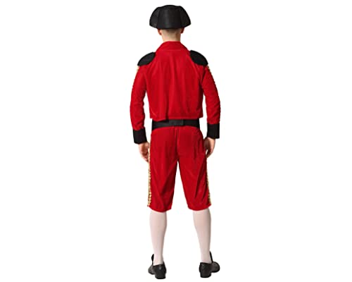 Atosa disfraz torero rojo adulto traje de luces M