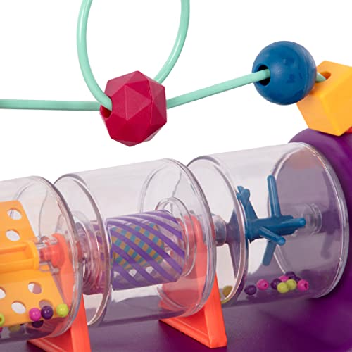B. Toys-Juguete de Actividad para bebé, con Forma de sonajero, y Rollo, para niños de 6 Meses y más, Multicolor (Branford Ltd. BX1383Z)
