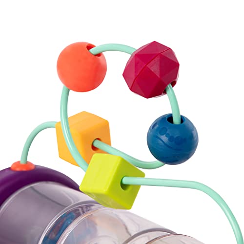 B. Toys-Juguete de Actividad para bebé, con Forma de sonajero, y Rollo, para niños de 6 Meses y más, Multicolor (Branford Ltd. BX1383Z)