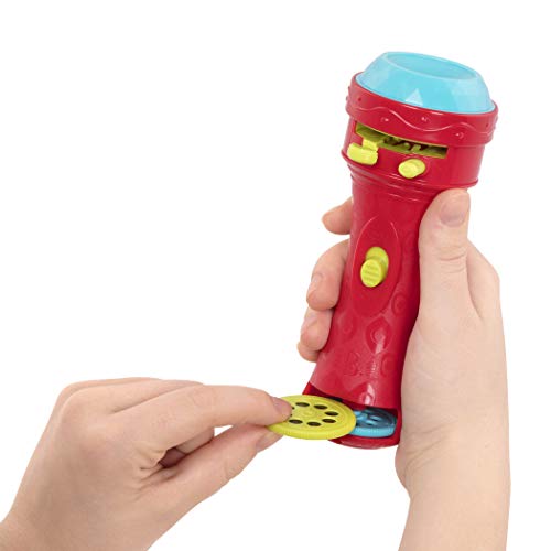 B. Toys- Linterna de proyector, Color Rosso (Branford Ltd. BX1888Z)