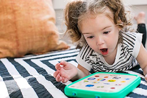Baby Einstein Hape Magic Touch Tablet - Tableta musical de madera con más de 150 melodías y 3 idiomas (inglés, francés y español), a partir de 6 meses