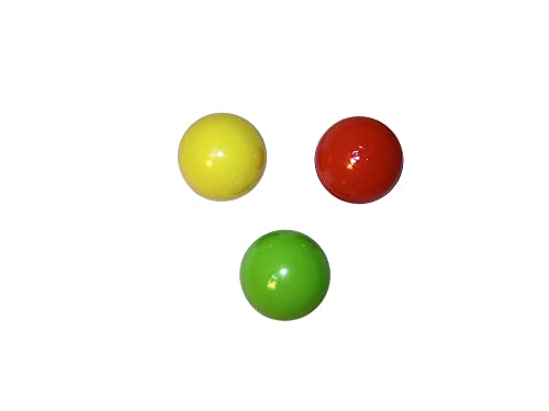 Bällebad24 - 200 bolas para piscina de bolas, colores rojo, amarillo y verde claro, mezcla de calidad, certificado TÜV y certificado 2019.