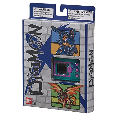Bandai DigimonX (Verde y Azul) - Mascota Monstruo Virtual por Tamagotchi