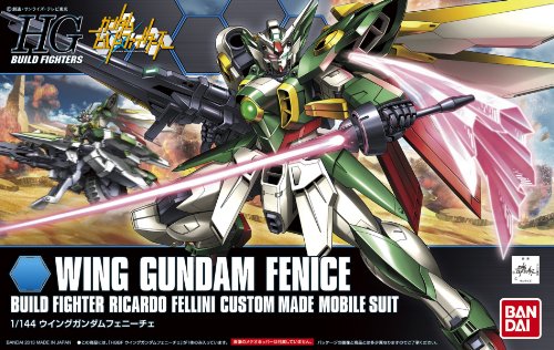 Bandai Hobby Figura de acción HGBF Wing Gundam Fenice