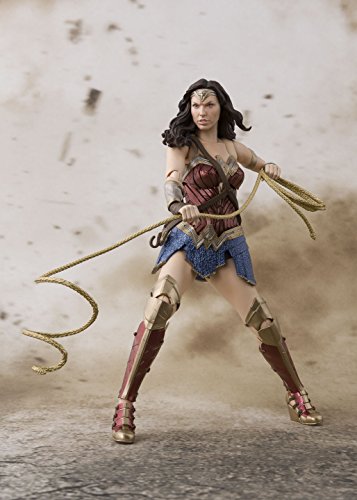 BANDAI – Justice League 57552 SH Figuarts – Wonder Woman, 15 cm, 19781
