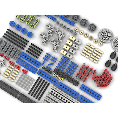 BANGQI Kit de repuestos Technic 182 Piezas Bloques de construcción técnicos Piezas Individuales de tecnología mecánica Compatible con repuestos Lego