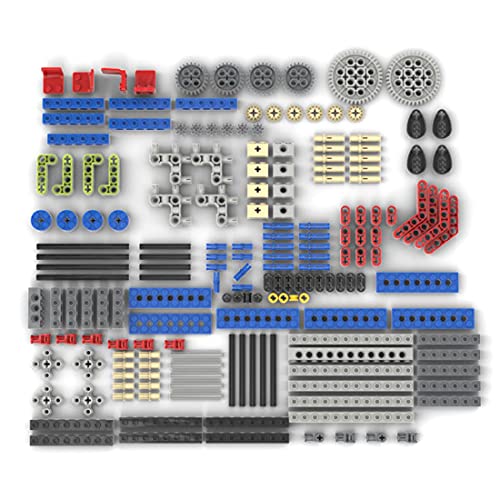 BANGQI Kit de repuestos Technic 182 Piezas Bloques de construcción técnicos Piezas Individuales de tecnología mecánica Compatible con repuestos Lego