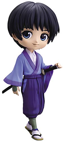 Banpresto Figura Q Posket Rurouni Kenshin - Meiji Swordsman Romantic Story - Sojiro Seta (Ver.A) Multicolor BP17499