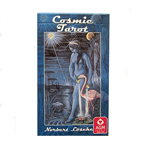Baraja Cosmic Tarot Por Norbert Losche, Mazo Tarot Cósmico De 78 Cartas Instrucciones En Inglés