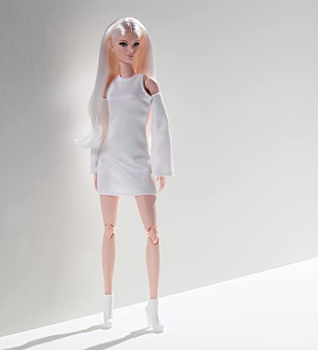 Barbie Movimiento sin límites Muñeca alta pelo rubio con accesorios de moda de juguete (Mattel GXB28)