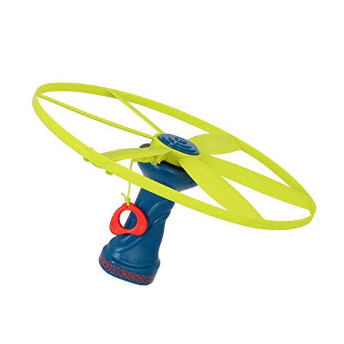 Battat-– Light-Up Disco Flyers– Flying Volantes de Discoteca iluminados, Multicolor (Branford Ltd. BX1592Z)