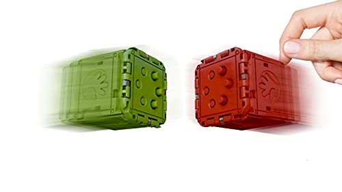 Battle Cubes 37203 Hulk Vs Black Widow-Battle - Juego de Fidget de Combate, Color Verde