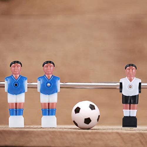 BESPORTBLE 10 Piezas de Futbolín de Repuesto para Hombre Jugador de Mesa de Fútbol Piezas de Minimuñeco Estatuilla Juego Juguetes para Juegos de Mesa Casa de Muñecas para Niños