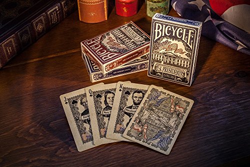 Bicycle- US Presidents Baraja de Poker de Colección (Naipes Heraclio Fournier 1033317)
