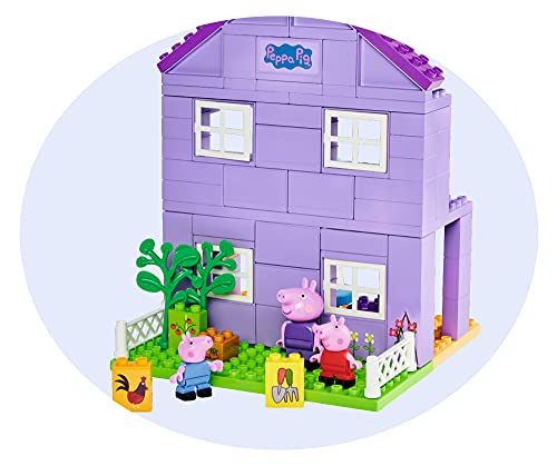 BIG Spielwarenfabrik- Big-Bloxx Peppa Pig Grandparents House - Juego de construcción (86 Piezas, para niños a Partir de 18 Meses) (800057153)