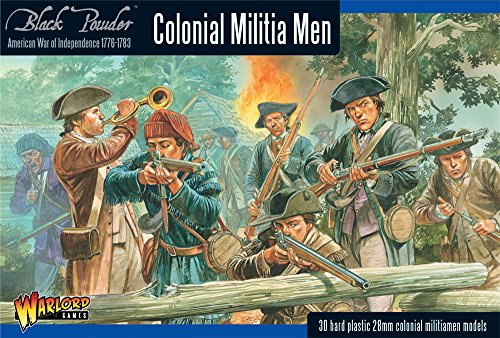 Black Powder - American War of Independence - Colonial Militia Men (28mm) (WGR-AWI-06)