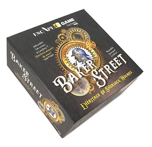 Boite Escape Game Baker Street - l'Héritage de Sherlock Holmes