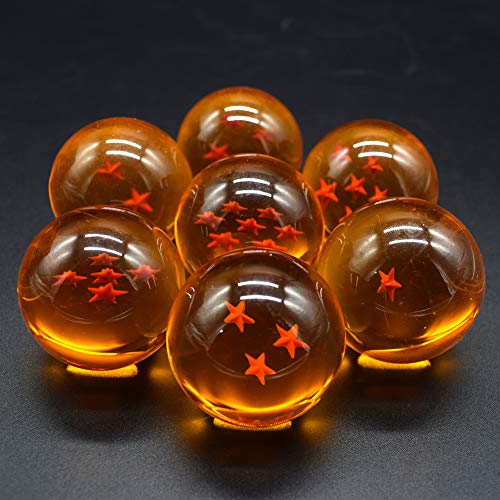 Bolas de cristal acrílico DBZ, bolas decorativas para el hogar, bolas de colección de anime para cosplay, fiesta y boda