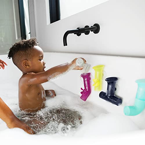 Boon B11379 - Juguete para bebés y niños pequeños, 5 baños de agua, apto para niños de 1, 2, 3 y 4 años, multicolor