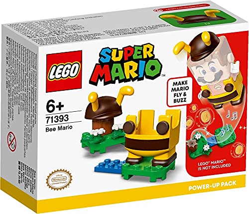 BRICKCOMPLETE Lego 71387 Aventura con Luigi Starter Set, 71392 Rana Mario traje & 71393 Bienen-Mario Traje