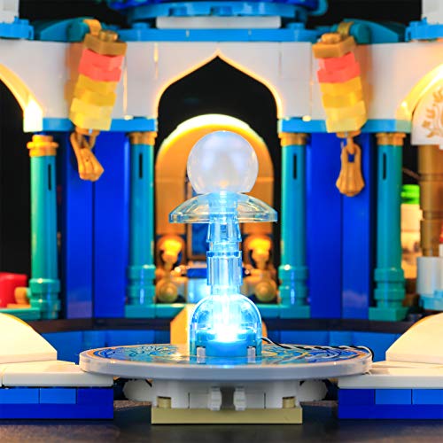 BRIKSMAX Kit de iluminación LED para Lego Disney Raya and The Heart Palace - Compatible con Lego 43181 Building Blocks Model- No incluir el Conjunto de Lego