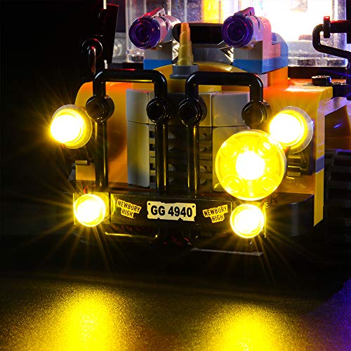 BRIKSMAX Kit de Iluminación Led para Lego Hidden Side Autobús de Intercepción,Compatible con Ladrillos de Construcción Lego Modelo 70423, Juego de Legos no Incluido