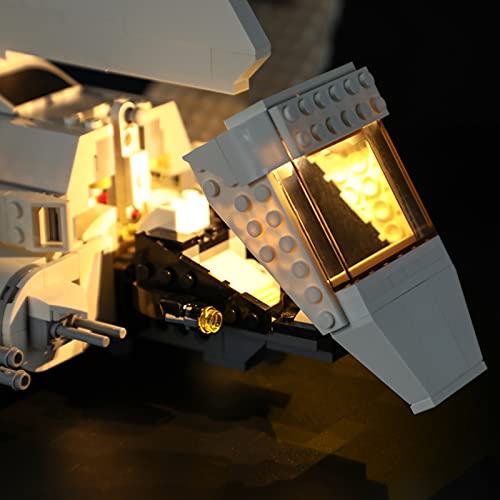 BRIKSMAX Kit de iluminación LED para Lego Star Wars Lanzadera Imperial - Compatible con Lego 75302 Building Blocks Model- No incluir el Conjunto de Lego