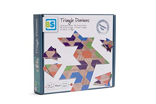 BuitenSpeel B.V.-Triángulo Domino, Multicolor, 5.0000 BS Toys_GA319