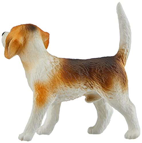 Bullyland 65424 - Figura de Juego, Beagle Henry, Aprox. 6 cm de Altura, Figura Pintada a Mano, sin PVC, para Que los niños jueguen de Forma imaginativa
