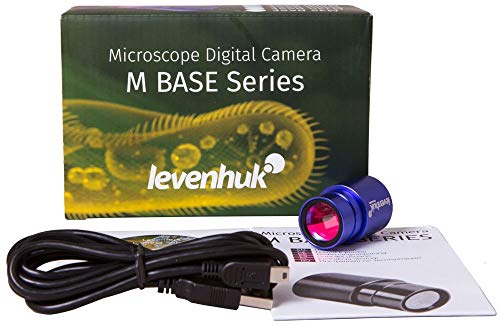 Cámara Digital Levenhuk M130 Base para Microscopios con el Software Necesario (Compatible con Mac, Linux y Windows)
