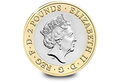 Captain Cook 2018 UK £2 Brilliant Uncirculated Coin