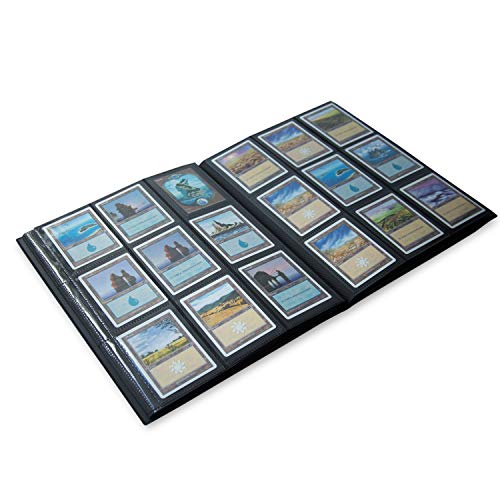 Card Guardian - Carpeta para Cartas Coleccionables - 9 Tarjetas por Pájina - 360 Bolsillos de Inserción Lateral para Magic The Gathering YuGiOh! Pokemon Star Wars X-Wing Wow TCG