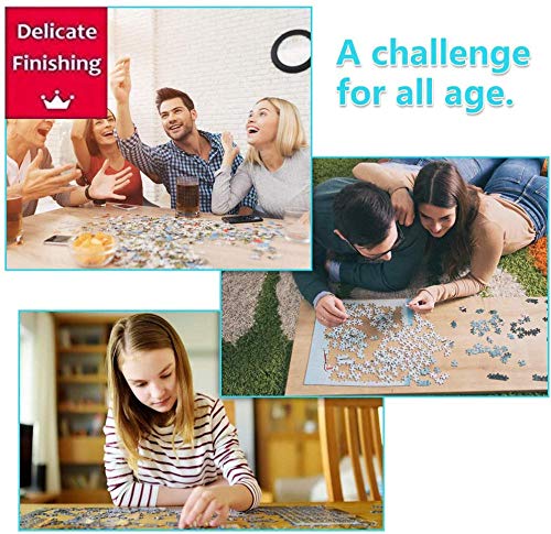 ChallengePuzzle Rompecabezas De 1500 Piezas De Madera Meditación Gatito Adolescentes Niños Desafíos Cerebrales Juegos Diarios