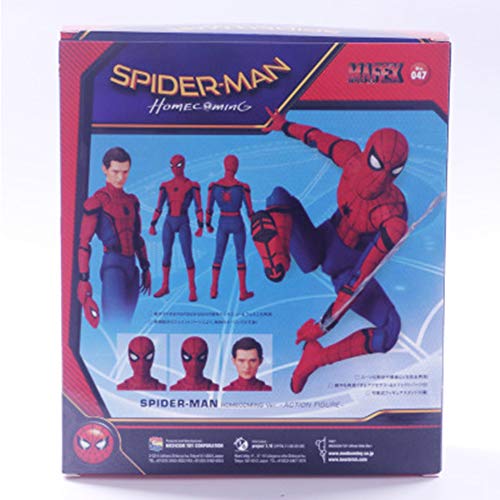 CHUNQING Juguete Muñeca Avengers Héroe Hombre Spider-Man Accionable Muñeca Carácter Ornamentos Juguetes para Niños Decoración De Regalo