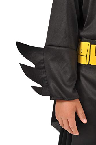 Ciao Batman Dark Knight Costume Bambino Originale Dc Comics (taglia 10-12 Anni) Con Muscoli Pettorali Imbottiti, Disfraces Niños, Knight, years