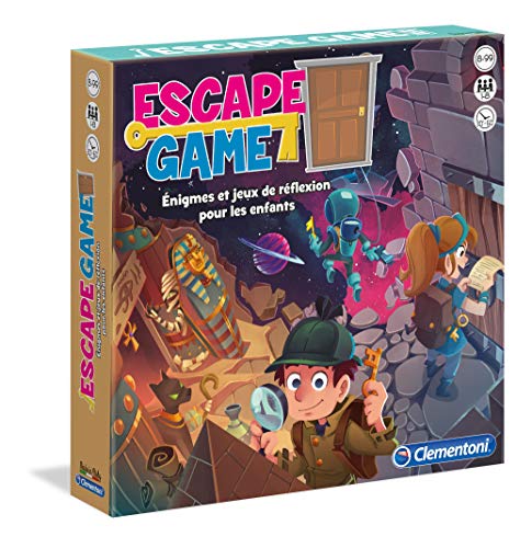 Clementoni- Escape Game, Multicolor (52430) , color/modelo surtido [versión francesa]