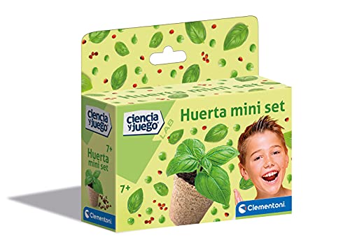 Clementoni - Mini Set - Huerta Mini Set - juego científico a partir de 7 años, juguete en español (55402)