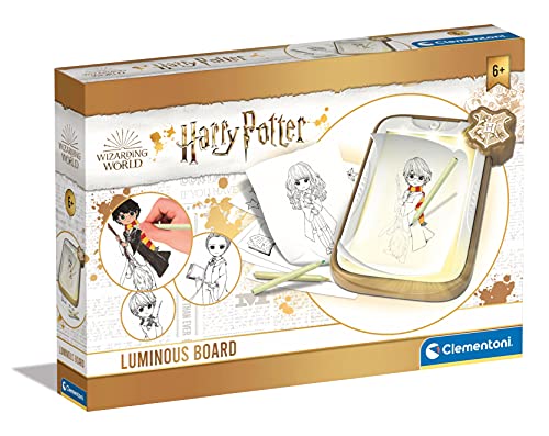 Clementoni - Pizarra Luminosa - Juego Harry Potter- 6 años (18670)