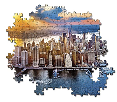 Clementoni - Puzzle 500 piezas paisaje Nueva York, Puzzle adulto New York (35038)