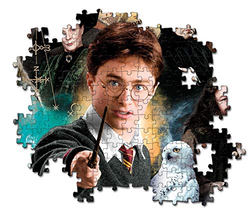 Clementoni - Puzzle Harry Potter 500 piezas, puzzle adulto escenas personajes profesores Harry Potter (35083)