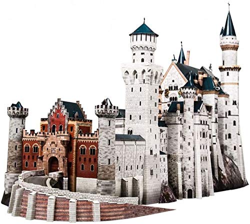 CLEVER PAPER- Puzzles 3D Castillo de Neuschwanstein, Alemania (14157)
