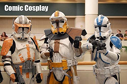 Clone Trooper Casco Stormtrooper Fase 2 Máscara de cabeza completa para Halloween, hombres y mujeres, accesorios de disfraz