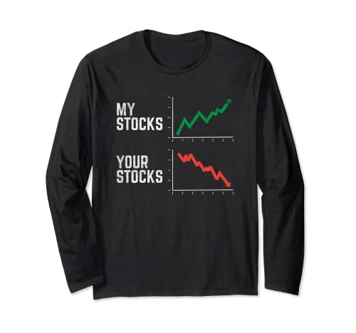 Comercio de acciones - My Stocks Your Stocks Manga Larga