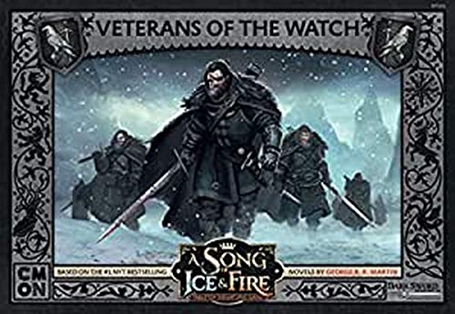 Cool Mini or Not A Song Ice and Fire Miniatures Game: Night's Veterans of The Watch Paquete de expansión SIF303