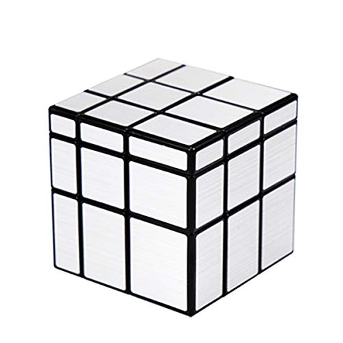 Coolzon Cubo Magico Mirror Espejo Speed Puzzle Cube, Magic Mirror Cube 3D Puzzle Jigsaw Juguetes Educativos Regalos para Niños y Adultos