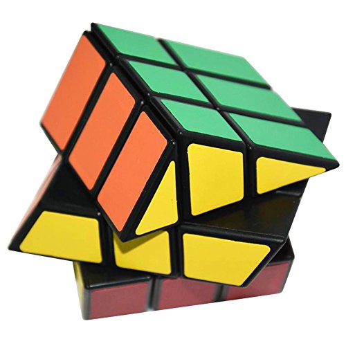 Coolzon Puzzle Cube Fenghuolun Especial Juego de Puzzle PVC Adhesivo 57mm, Negro