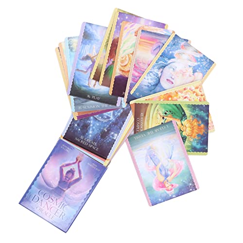 Cosmic Dancer Oracle Tarot Varias imágenes Que predicen Juego de Cartas para Celebraciones Familiares