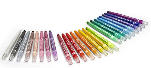 Crayola 24 Twistable Crayons 24 pieza(s) - Ceras (24 pieza(s), Multi, Multicolor, Alrededor, Cera, 6 mm) , color/modelo surtido